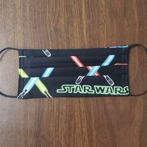Adult Handmade Face Mask With Pocket "Star Wars"